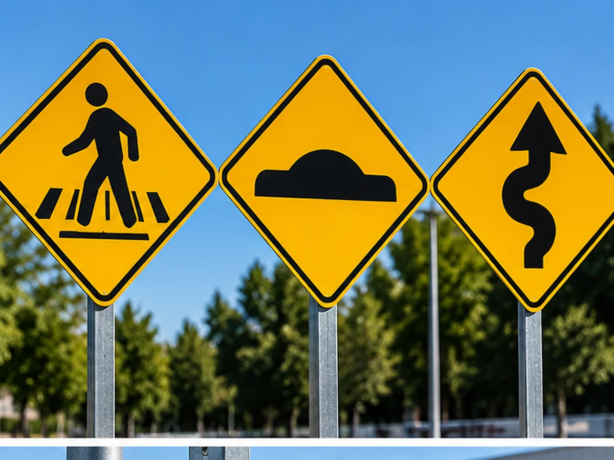 Señales preventivas de tránsito METVIAL